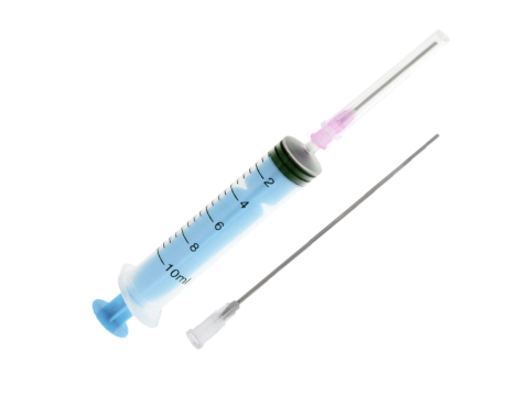 1 x Light Cyan 10ml syringe with needles